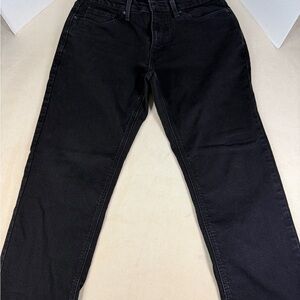 Levi Strauss Signature Athletic Fit Jeans W32 L30 Black Denim Stretch